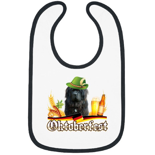 Newfoundland Dog Beer Oktoberfest Prost Beer Festival Munich 1 Bibs