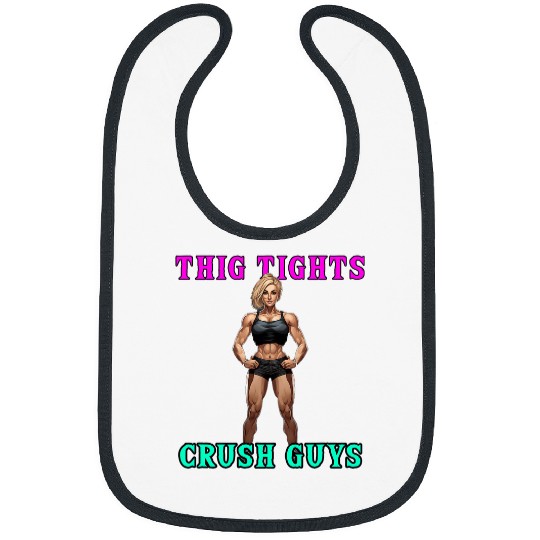 THIG TIGHTS CRUSH GUYS WOMAN FITNESS GYM Bibs