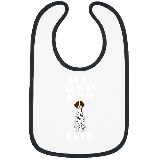 Womens German Shorthair Pointer GSP MOM Bibs