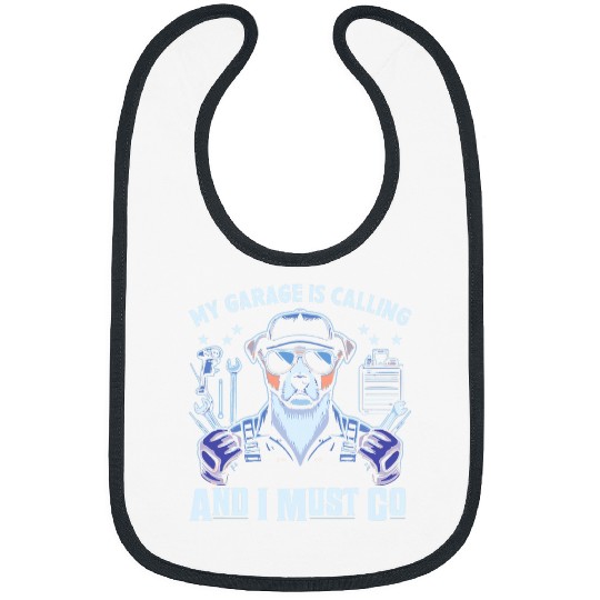 My Garage Is Calling 2Auto Car Mechanic Handyman Funny Bibs
