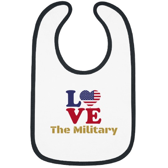Love The Military Bibs
