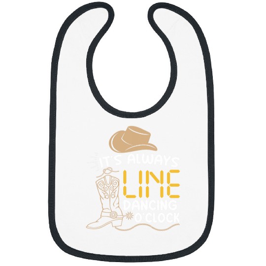 Line Dancing Funny Line Dance Bibs