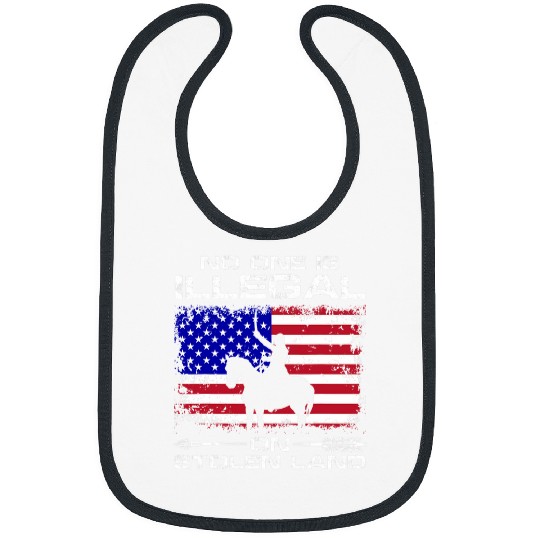 No one is illegal on stolen Land Indigenous Immigrants 4 Bibs