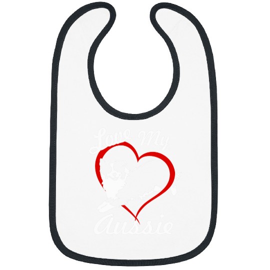 Love My Aussie NickerStickers Australian Shepherd Bibs