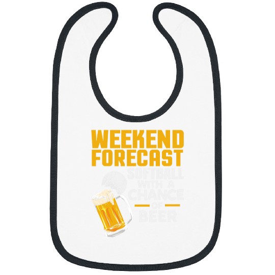 Weekend Forecast Softball With A Chance Of Beer 1 Bibs