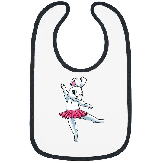 Rabbit Ballet Dance Ballerina Bunny Dancing Danseuse Bibs