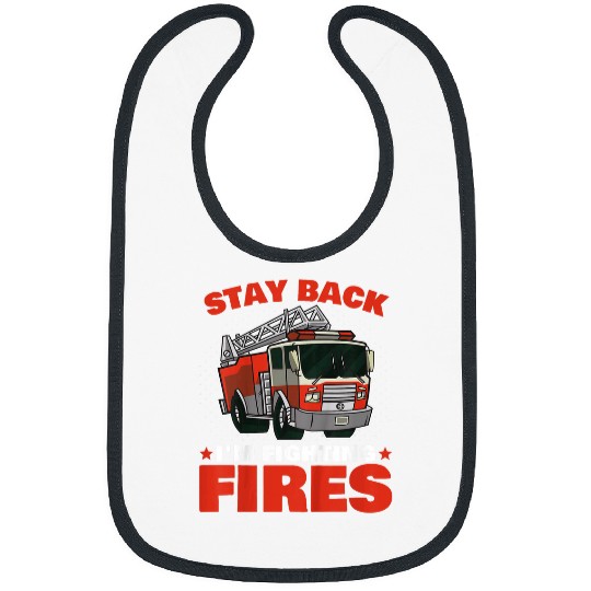 Kids Firefighter Fireman For Toddler Boys Firefighter Bibs