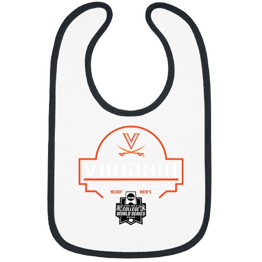 Virginia Cavaliers College World Series Baseball Navy Bibs