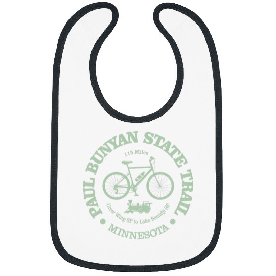 Paul Bunyan Trail Biking Hiking Funny Minnesota Bibs