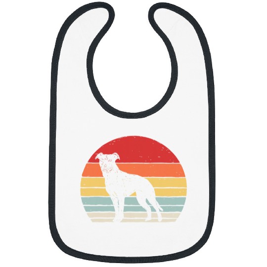 vintages Retro American Pit Bull Terrier Dog Breed Bibs