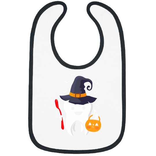 Tooth Witch Funny dentists Office Dental Hygienist Cute Bibs