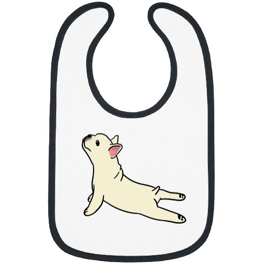 Yoga Creams French Bulldog Dogs Bibs