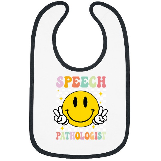 Groovy Speech Pathologist Speech Language Therapy SLP Bibs