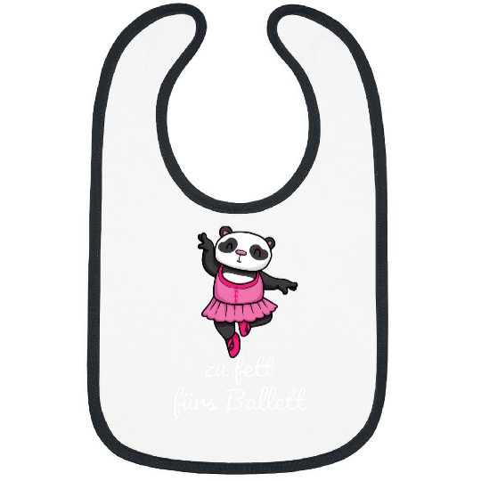 Zu Fett For Ballet Ballerina Ballet Dancer Gift Bibs