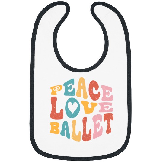 School Dancing Ballerina Teacher Ballet Dancers Bibs