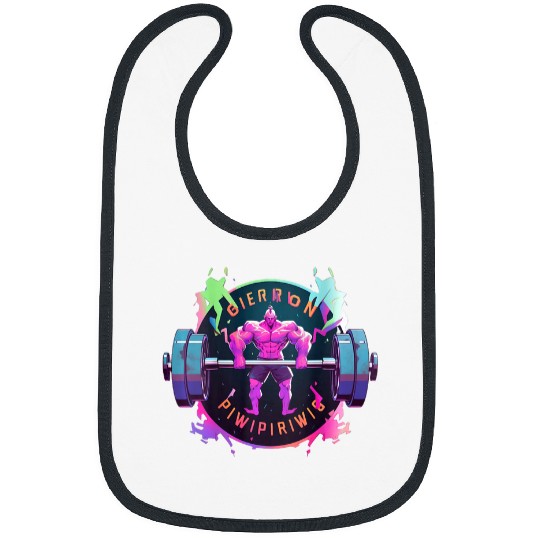 Powerlifting Workout Fitness Design 2Power Lifter Bibs