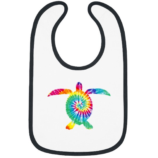 Tie Dye Sea Turtle 2Diver Turtle Lovers Bibs