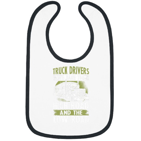 Trucker Trucking Semi Truck Drivers 25 Bibs