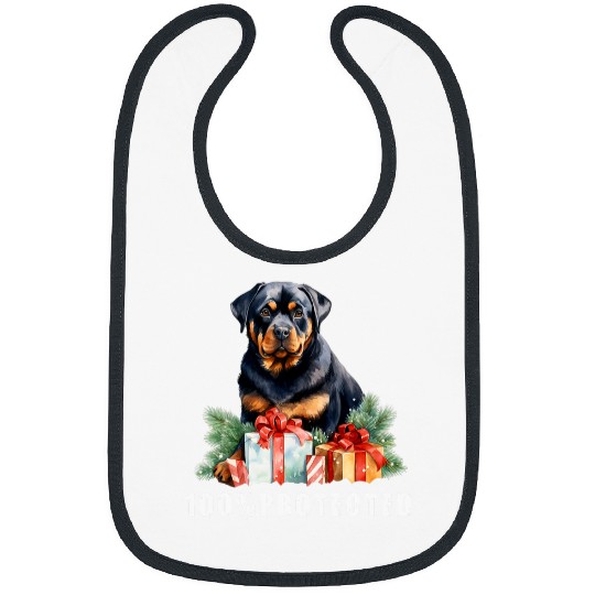 ROTTWEILER BOSS 100 Protected Rottweiler Fun 5 Bibs