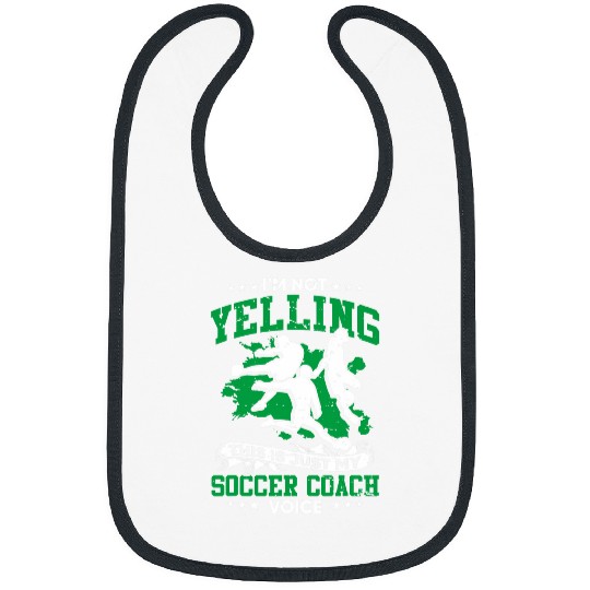 Trainer Coaching Soccer Coachs Mom Dad Voice 26 Bibs