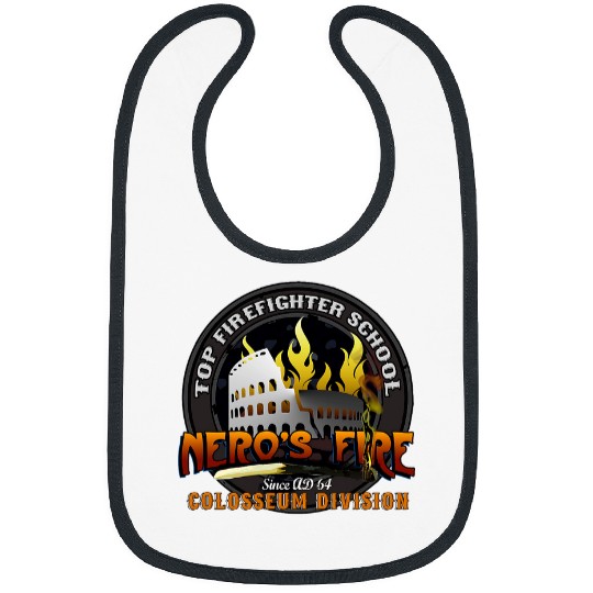 Top Firefighter School 2Gift for Firefighters Bibs