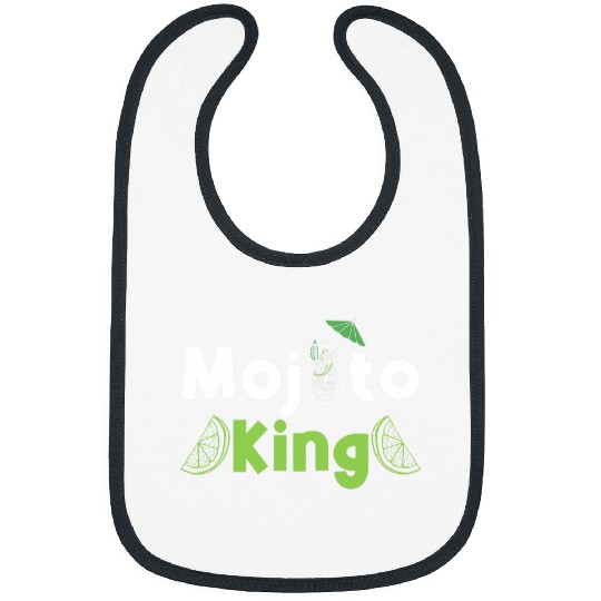 Mojito King Bartender Mojitos Lover Bibs