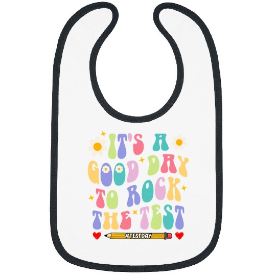 Its a Good Day to Rock the Test Groovy Testing motivation Bibs