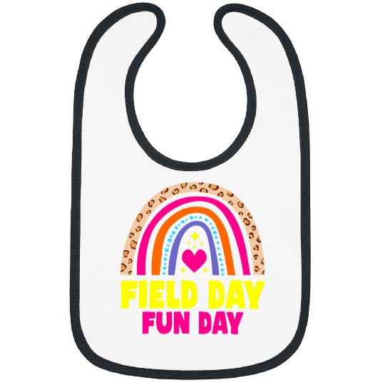 Cute Field Day Kids Teacher Bibs