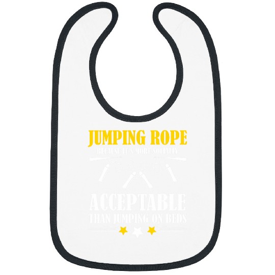 Rope Jump Athletic Jumping Design Fitness Gym Enthusiasts 26 Bibs
