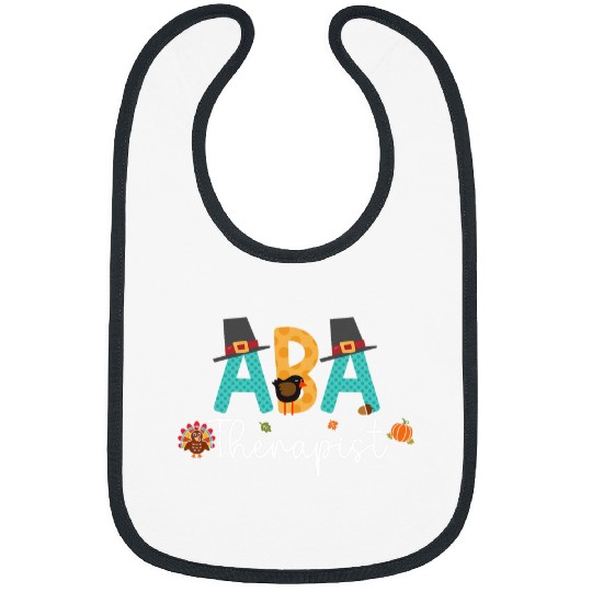 Applied Behavior Analysis Therapist Fall Thanksgiving ABA Bibs