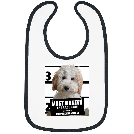 Wanted Labradoodle A 2Cute Funny Dog Tee Bibs