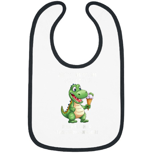 Kids Dinosaur First Day of School Student 1 Class Bibs