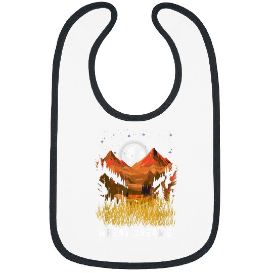 Wheat Dreams Design For Farmers Farming Bibs