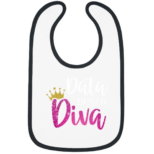 Data Driven Diva swag for Science of Reading Teacher Bibs
