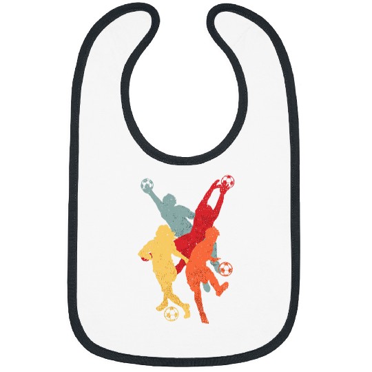 vintages Soccer Player Goalie Keeper Soccer Coach Bibs