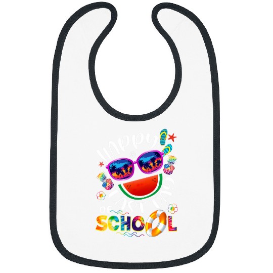 Happy Last Day Of School Teacher Student Summer Graduation 6 Bibs