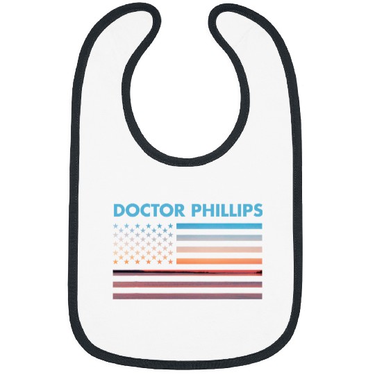 vintages Sunset American Flag Doctor Phillips Florida Bibs