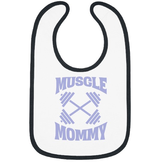 Muscle Mommy Bodybuilder Weightlifting Fitness Gym Workout 22 Bibs