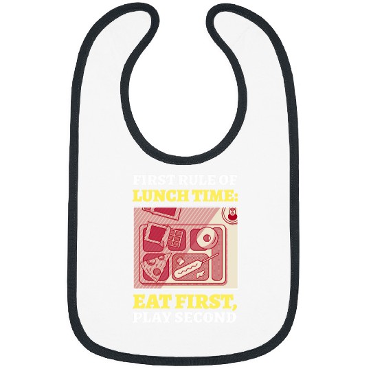 Funny Lunch Time Cafeteria Worker and Dinner Lady Cooking Bibs