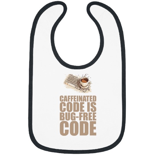 caffeines Coder Software Developer Engineer Coffee Programmer 5 Bibs