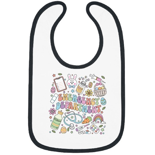 Easter Emergency Department Bunny Emergency Room ER ED nurses Bibs