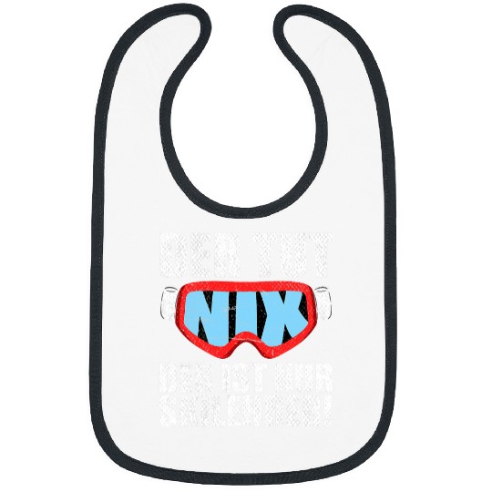 Der tut nix der ist nur Skis Teacher Skiing Snowboarding Bibs