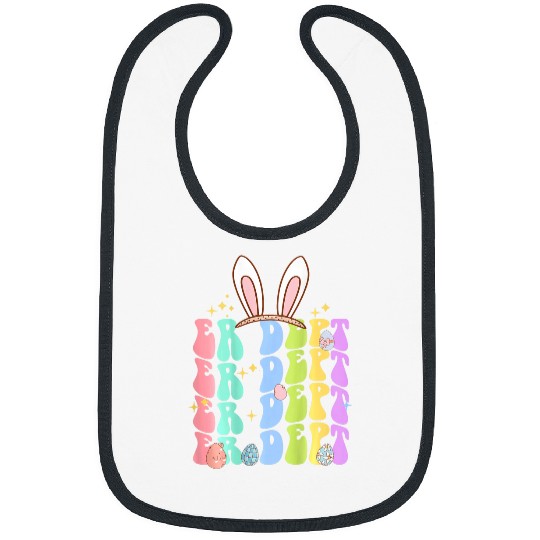 Easter ER Dept Easter Emergency Department ER nurses Easter Bibs
