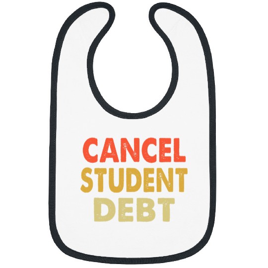 Cancel Student Debt AOC vintages Retro Tax The Rich Bibs
