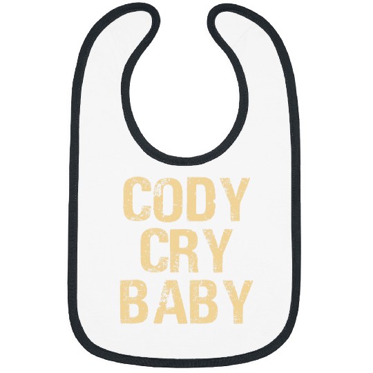 Cody Cry Baby Funny Pro Wrestling 2 Bibs