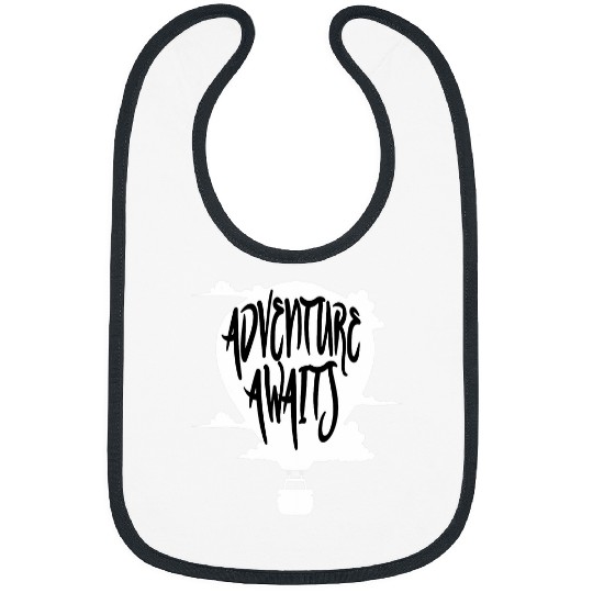 Hot Air Balloon Quote Adventurer Aviator Pilot Bibs