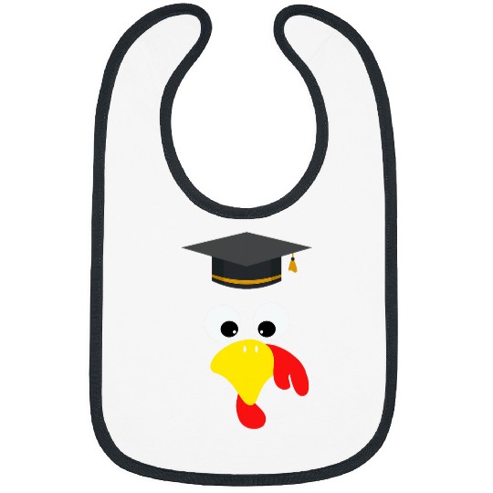 Thanksgiving Student Turkey Face Matching Costume Cute Kids Bibs