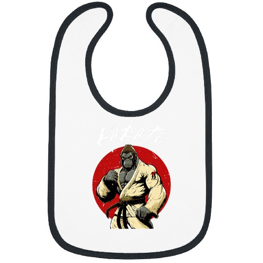 Karate Gorilla Karateka Boys and Girls Karate Gorilla Bibs