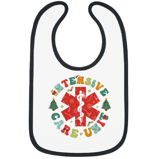 Intensive Care nurses Christmas ICU nurses Nursing Student Bibs