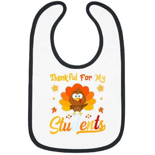 Thankful for My Student Paper Party Turkey Supplies Bibs
